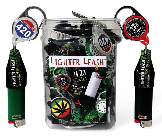 Lighter leash lighter holder - Shell Shock
