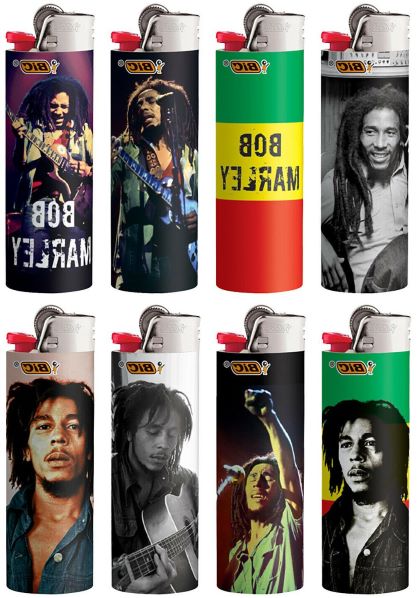 Bob Marley Bic lighter - shell shock