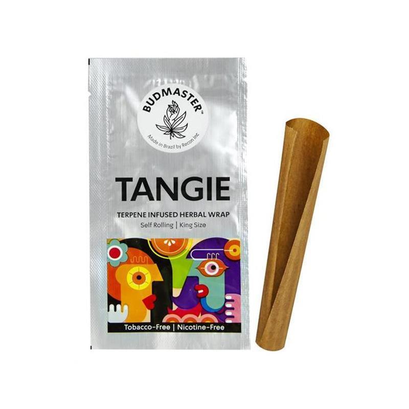 budmaster hemp wrap tangie - shell shock