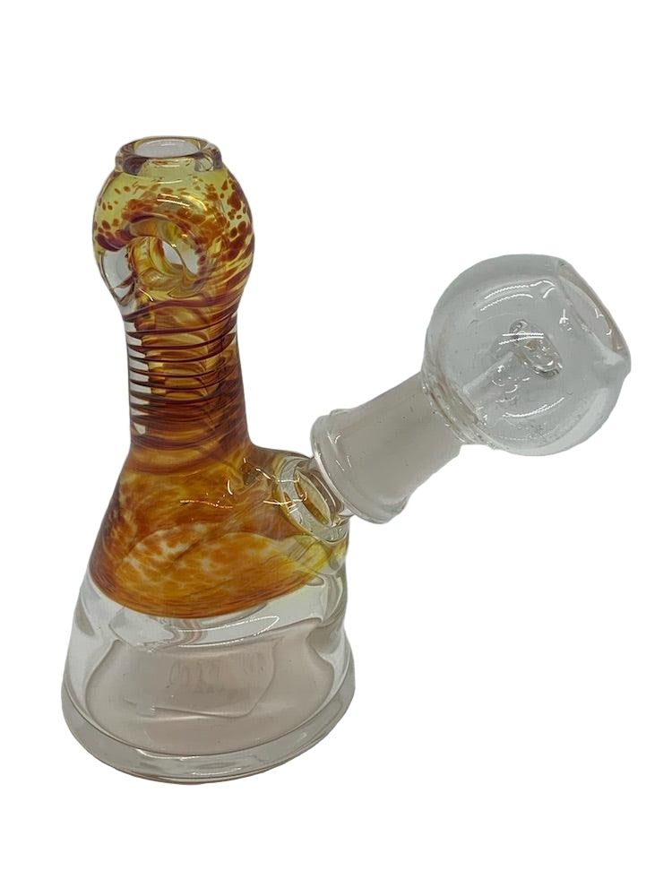 Crumb Frit Twist Pendant Rig – Shell Shock