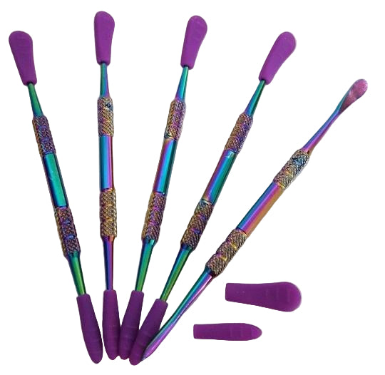 Dabber Silicone Tip Rainbow - Shell Shock