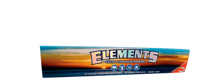 elements rolling papers foot long - shell shock