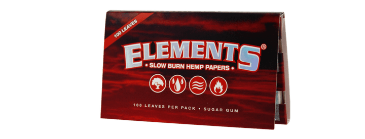 elements rolling papers red 1 - shell shock