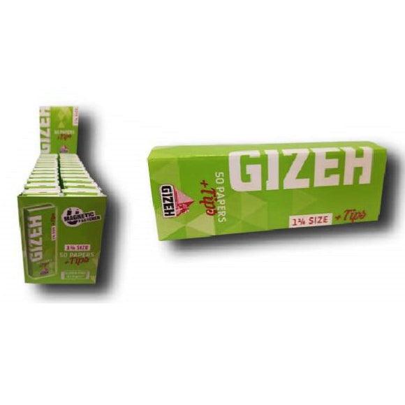 gizeh 125 superfine with tips - shell shock