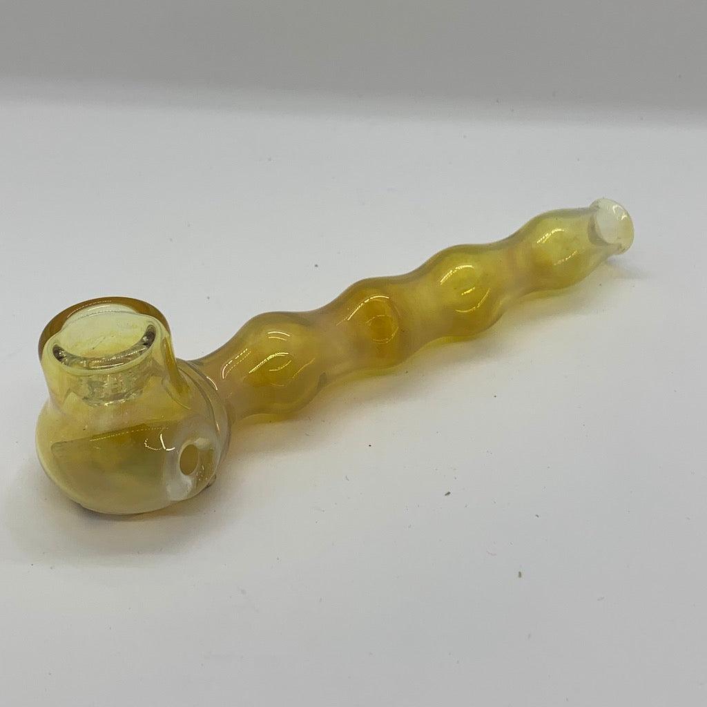 Glass Alchemy Pipe W/5 hole screen