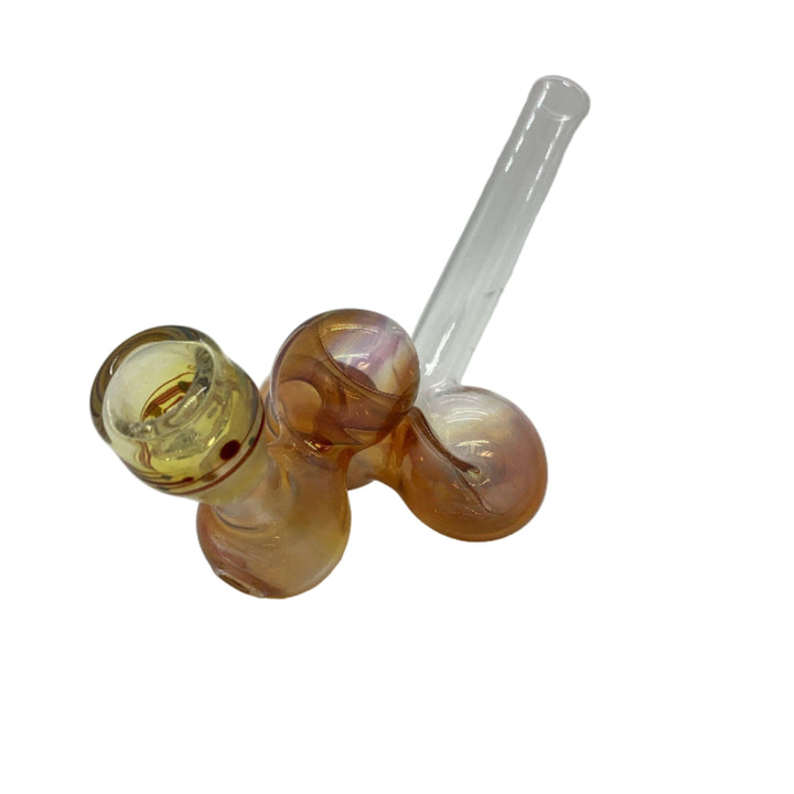 Glass Alchemy 4 Molecule Pipe - Shell Shock
