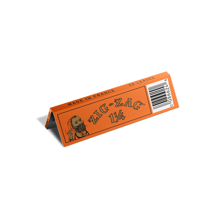 Zig zag orange 1.25 rolling papers - Shell Shock