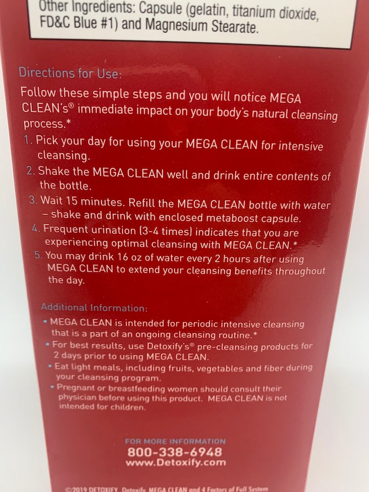 Detoxify Mega Clean NT instructions - shell Shock