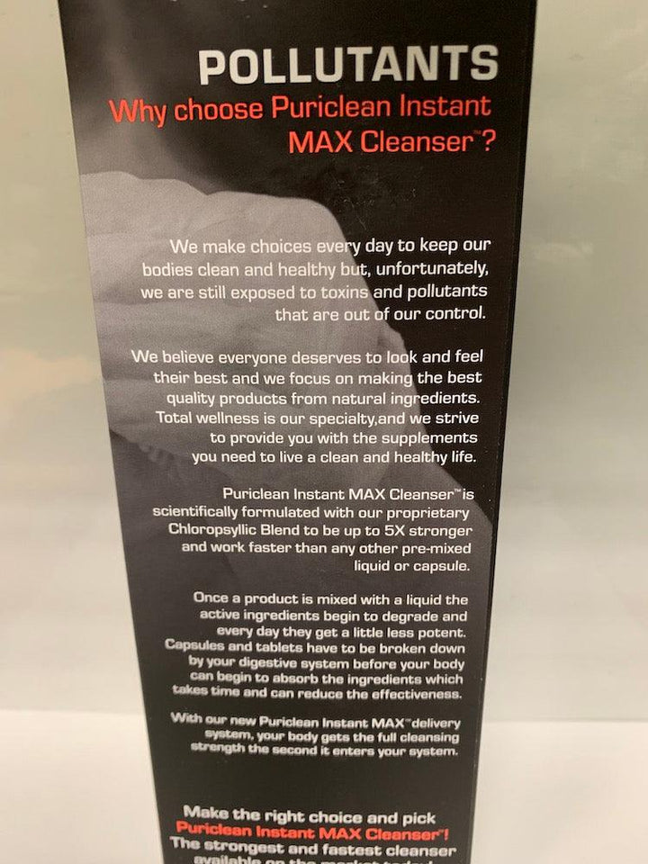 Puriclean Instant Max Detox - Shell Shock