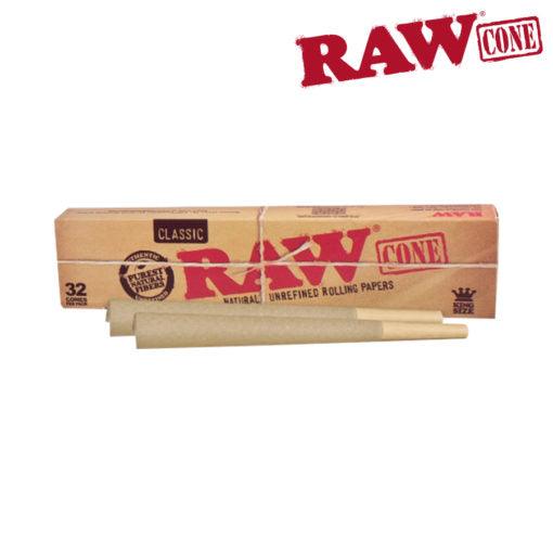 raw-classic-kingsize-cones-shell-shock