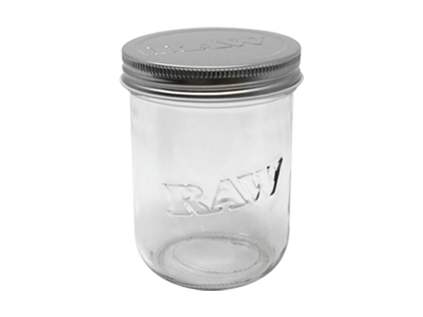Raw Glass Jar Stash - Shell Shock