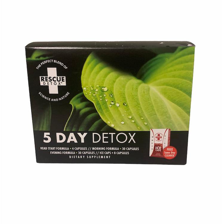 rescue detopx 5 day cleanse pass a drug test - shell shock
