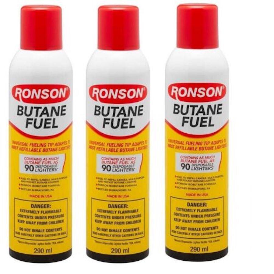 Ronson 290ml butane -Shell Shock