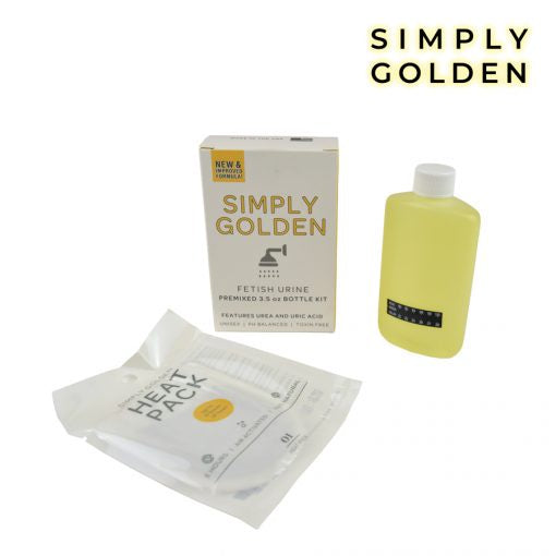 Simply Golden Synthetic Urine Flask