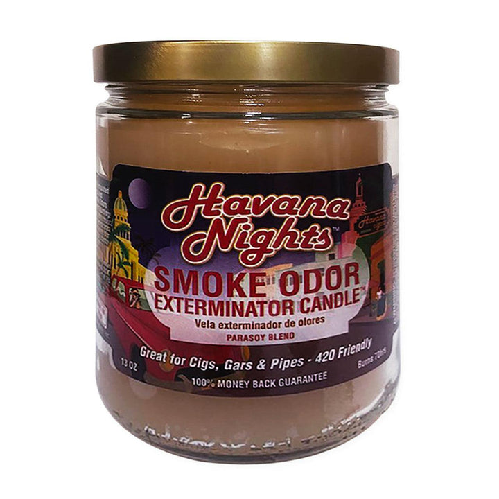 smoke odor candles havana nights - shell shock