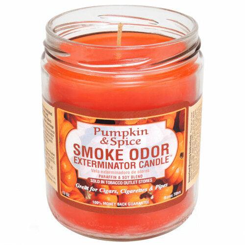 smoke odor candles pumpkin spice - shell shock