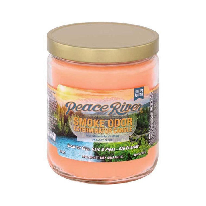 smoke odor candles peace river - shell shock