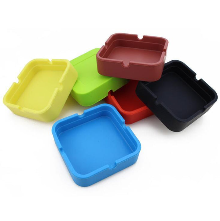 SS Silicone Ashtray