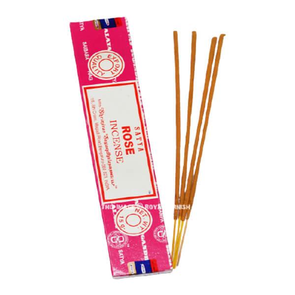 satya rose incense 15g - shell shock