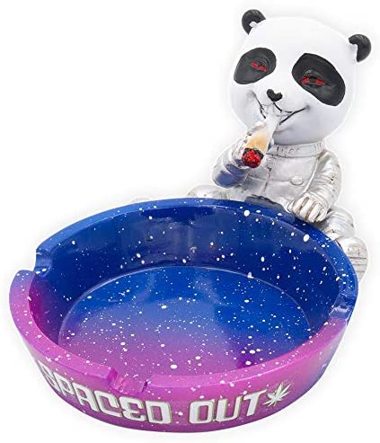 spaced out panda ashtray - shell shock