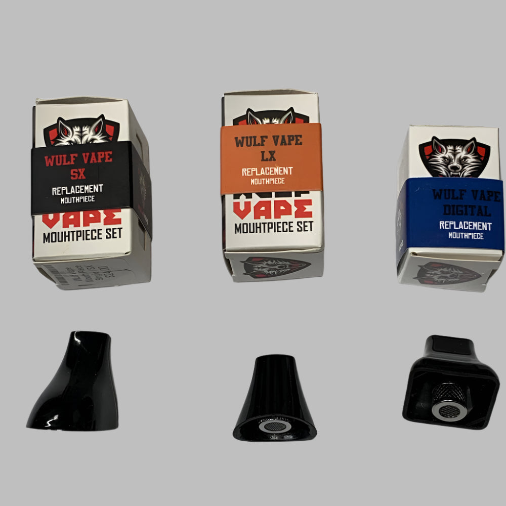 Wulf Vape mouth pieces - Shell Shock