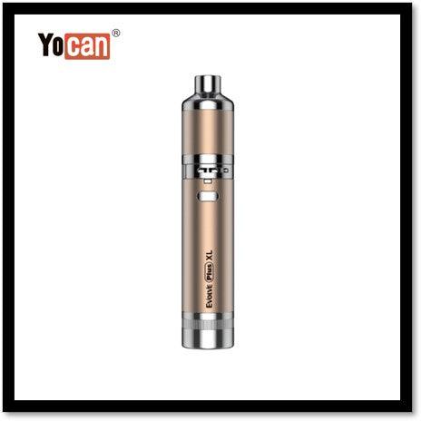 Yocan evolve plus champagne gold vaporizer - Shell Shock