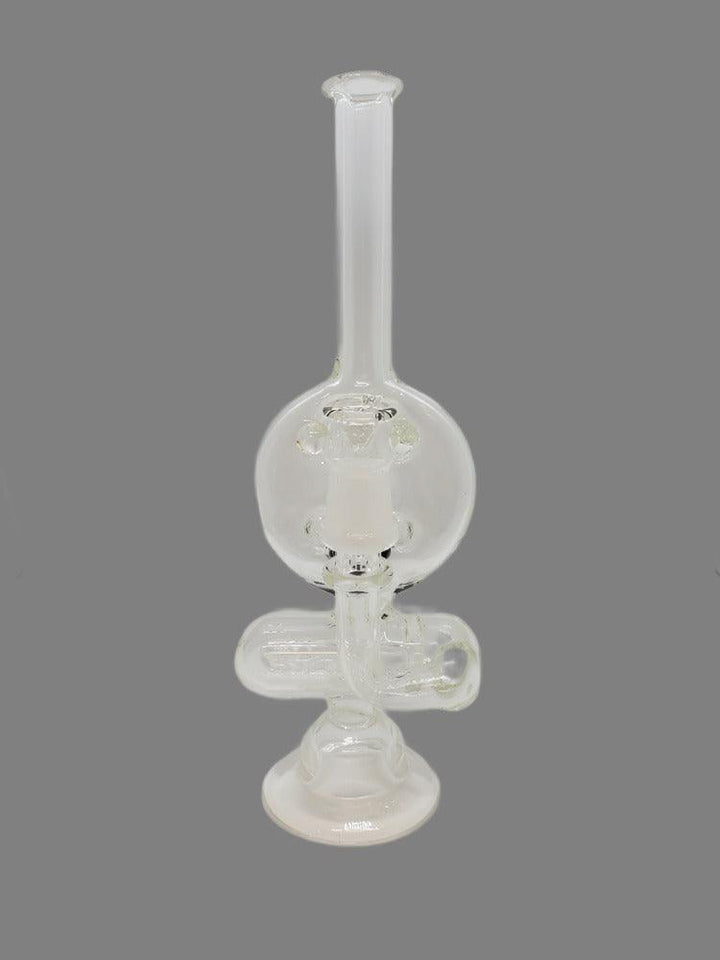 agy inline swiss perc bong - shell shock