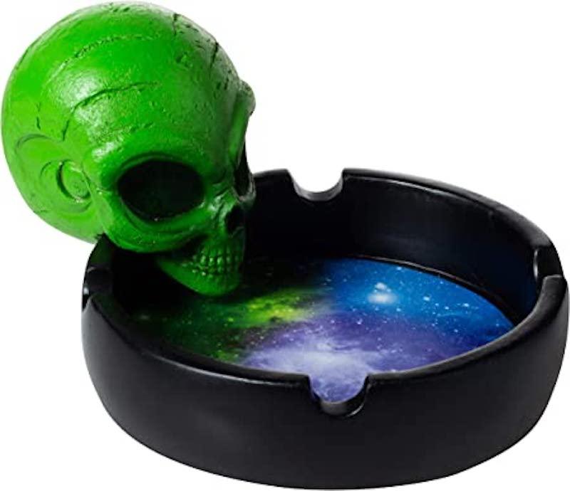 Alean head ceramic ashtray - shell shock