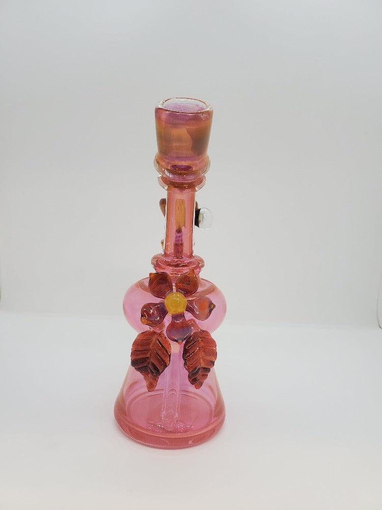 AZP gold fumed flower rig - shell shock
