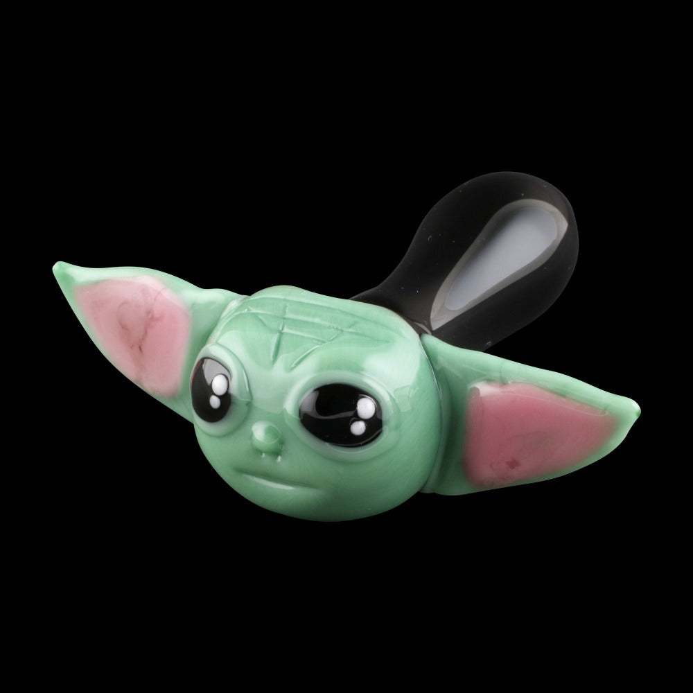 chameleon character pipes baby yoda - shell shock