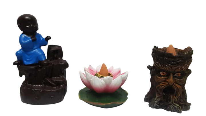 backflow incense burners- shell shock