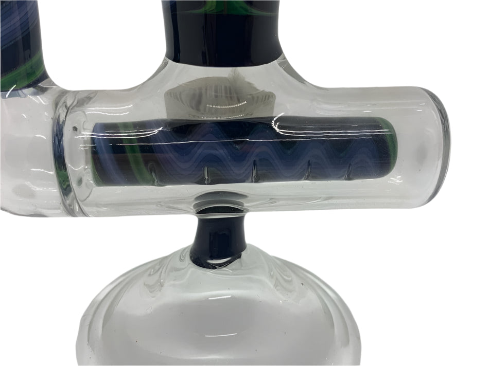 boro farm custom glass rig - shell shock