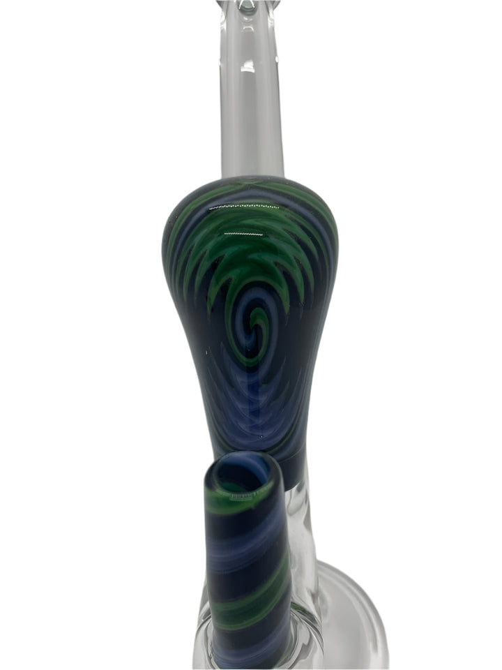 boro farm custom glass rig - shell shock