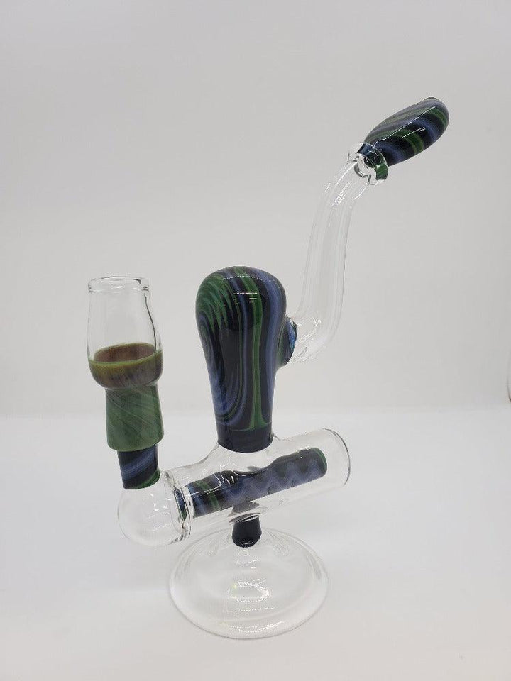 boro farm custom glass rig - shell shock