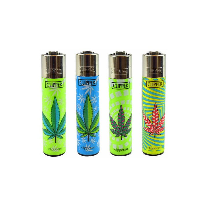 abstract leaf clipper lighters - shell shock