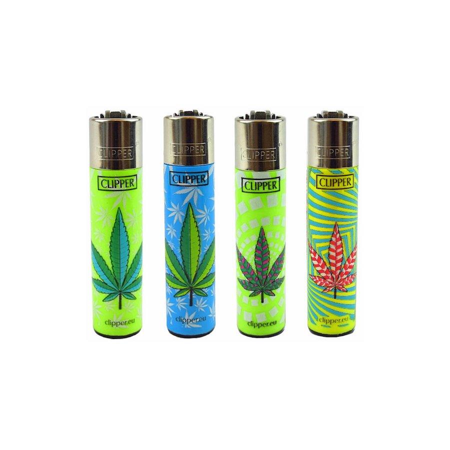 abstract leaf clipper lighters - shell shock