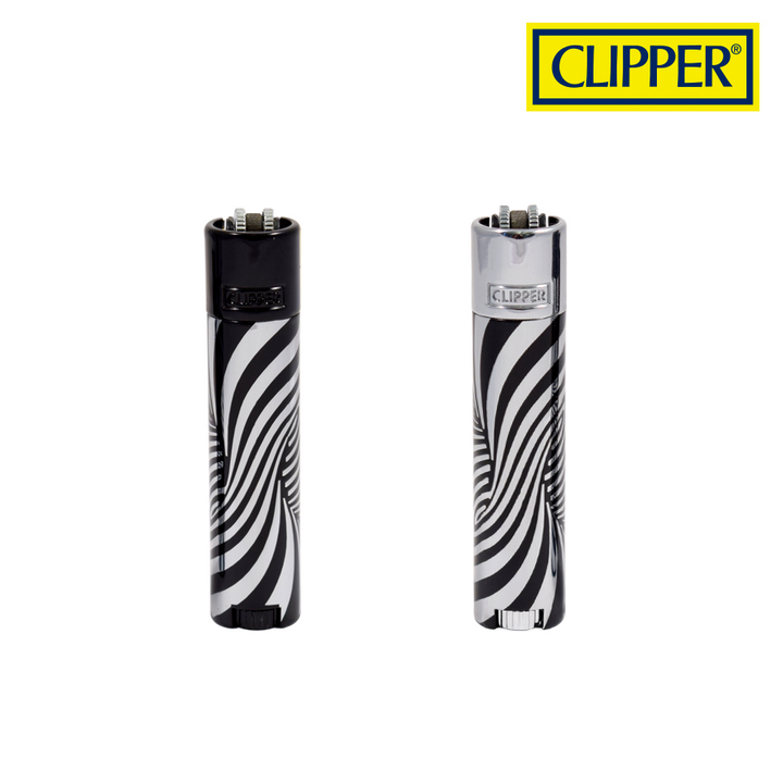 Clipper metal psychodelic metal lighter - shell shock