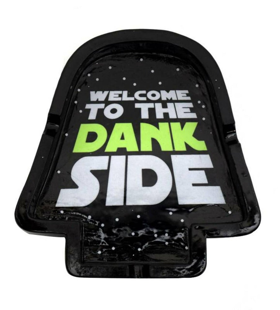 welcome to the dank side star wars ashtray - shell shock