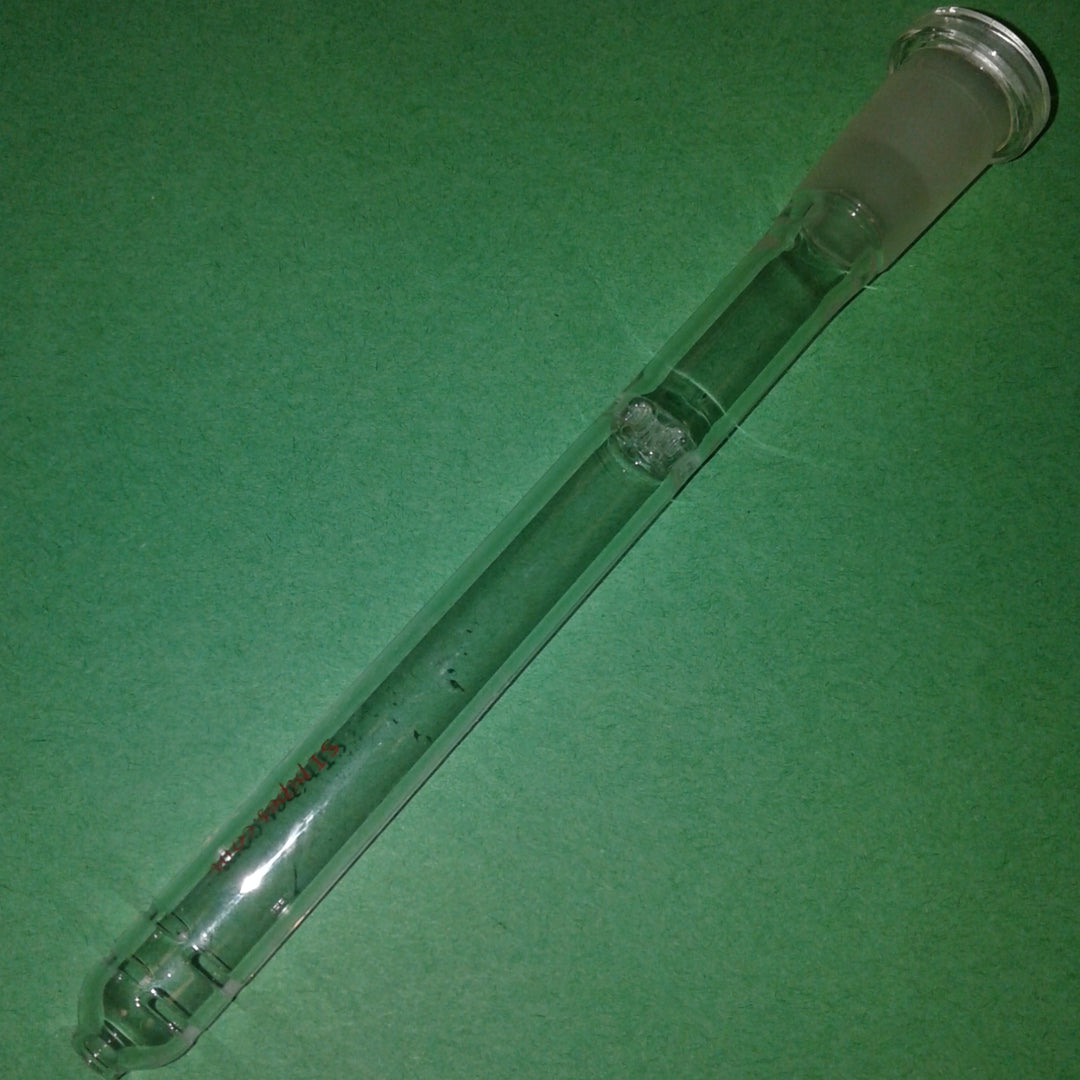 SI Pipes 14GOG-5.5 Carbon 4 Slot Glass Stem - shellshock420