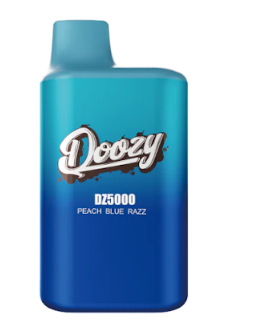 Doozy Disposable E-cig peach Blue Razz - Shell Shock