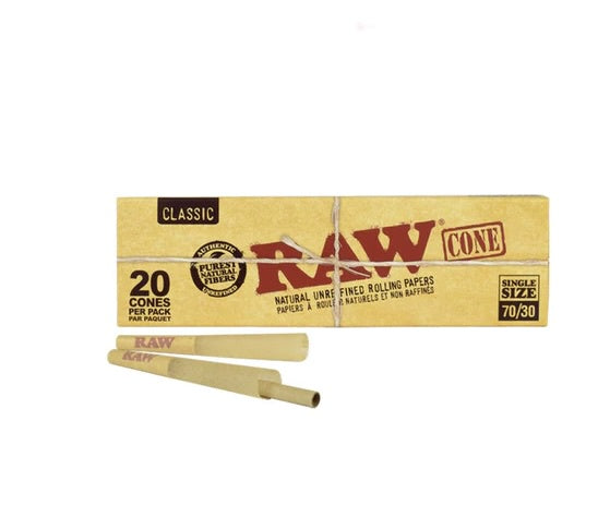 Raw prerolled cones 70/30 - Shell Shock
