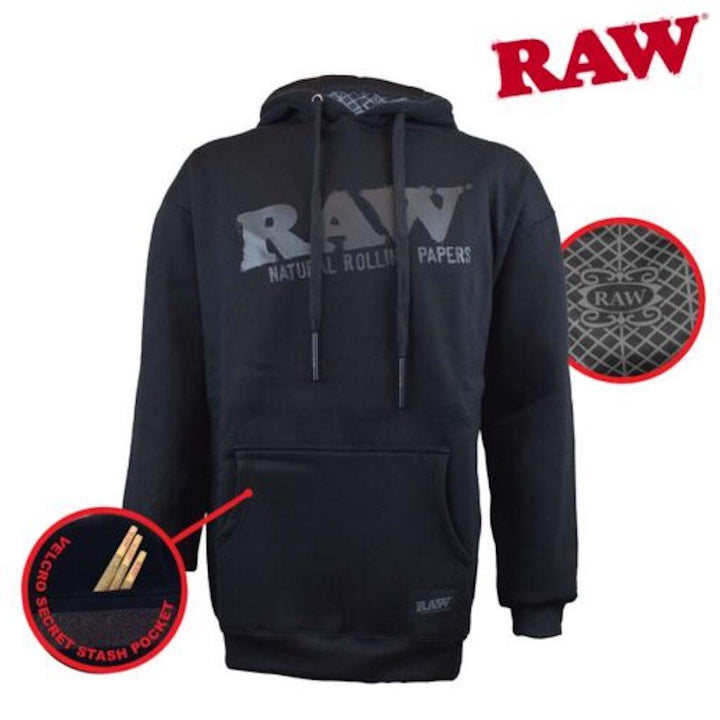 Raw Blackout Hoodie - Shell Shock