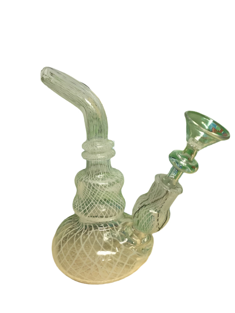 Reticello Mini glass Bong- Shell Shock Edmonton Canada