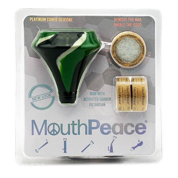 Mouth-Peace silicone Carbon Filters - Shell Shock