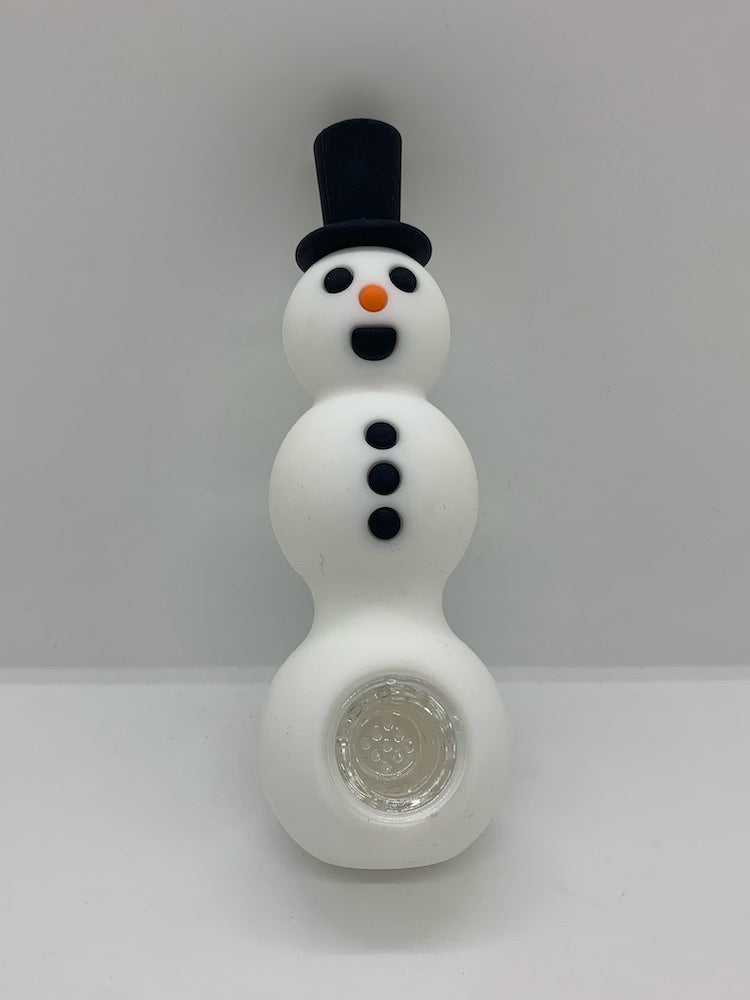 Snowman Silicone Pipe