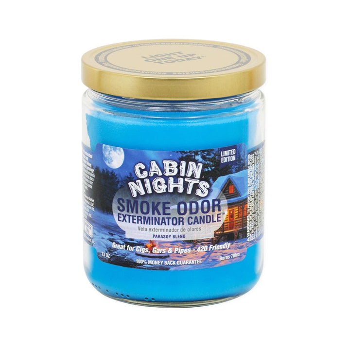 smoke odor candles cabin nights - shell shock