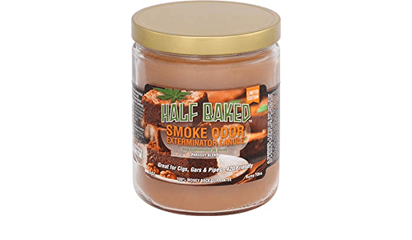 smoke odor candles half baked - shell shock