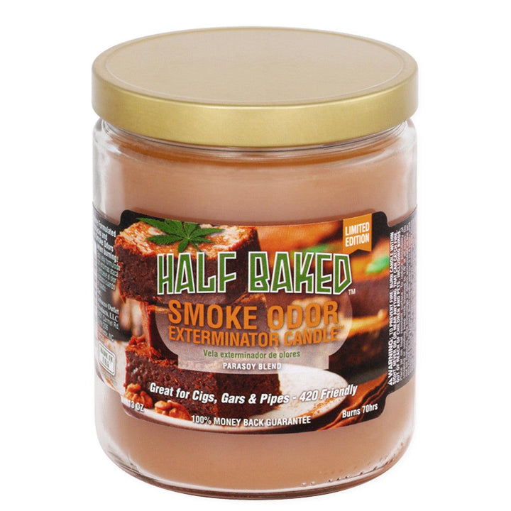 smoke odor candles half baked - shell shock