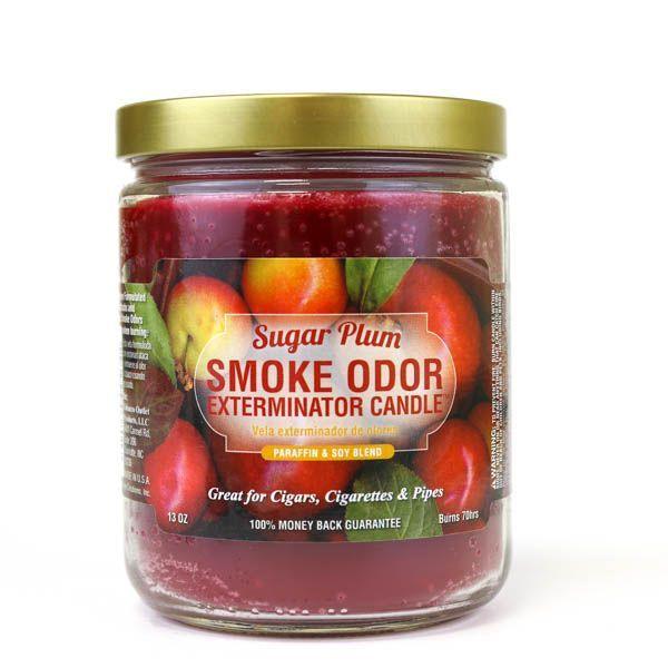 smoke odor candles sugar plum - shell shock