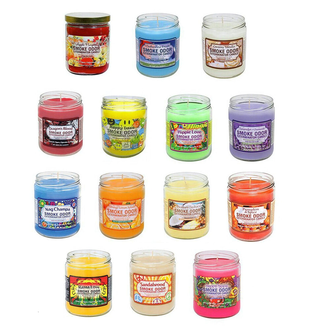 smoke odor candles - shell shock